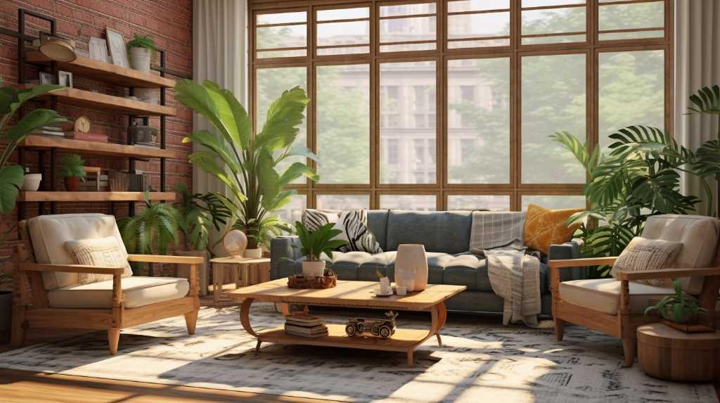 Choose sustainable ⁢materials for ​an eco-friendly living ‍room decor