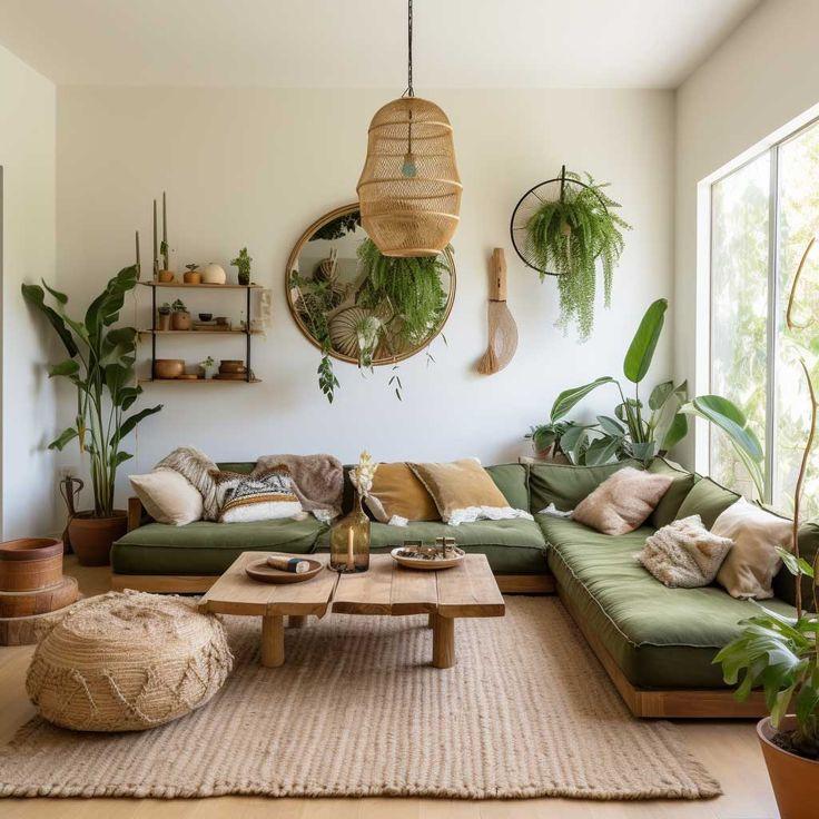 Embrace simplicity with minimalistic⁤ decor in ‌your earthy living room space