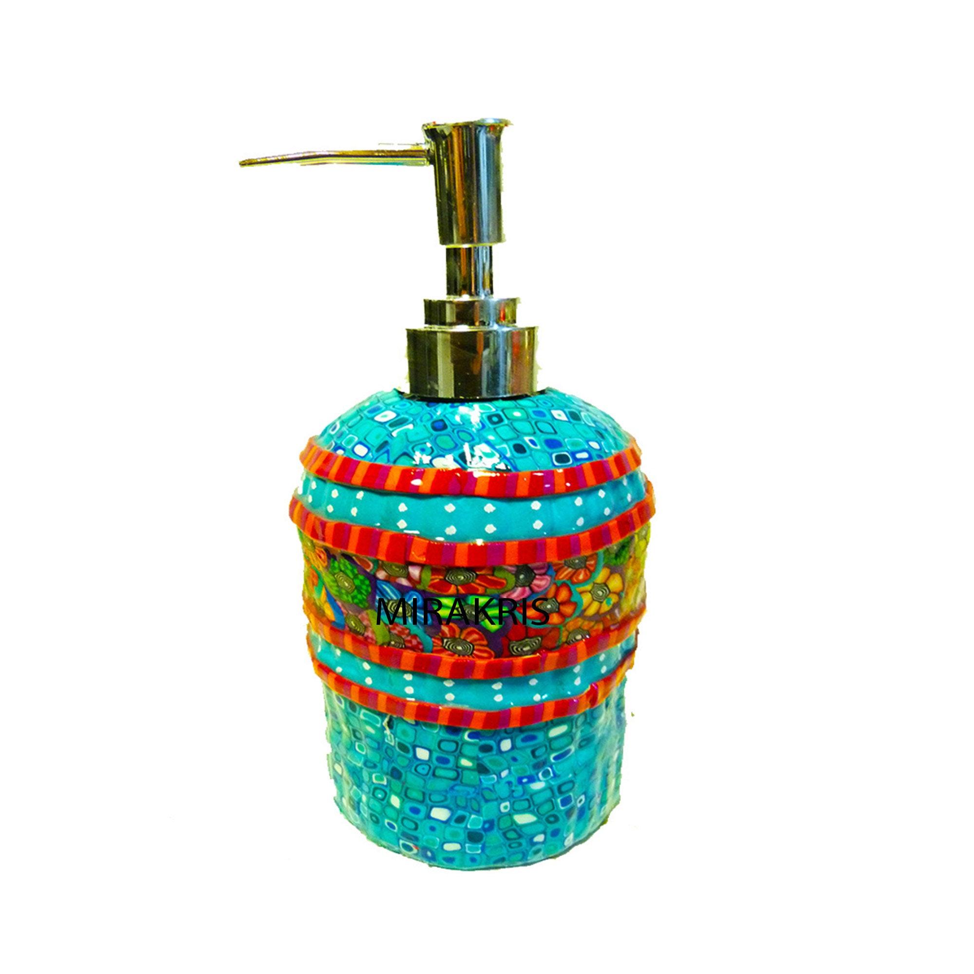 Colorful soap dispensers to brighten up your eclectic bathroom sink