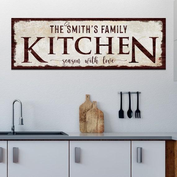 Personalize your kitchen with custom art pieces that reflect your style and tastes