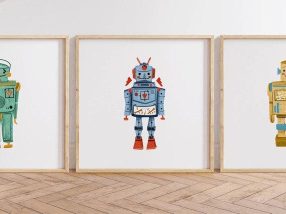 Retro Robots: Incorporate playful robot designs for a futuristic touch⁤ in⁢ your ⁣Boy⁤ Nursery