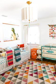 Bright primary colors⁢ set a cheerful tone for‍ a boy nursery