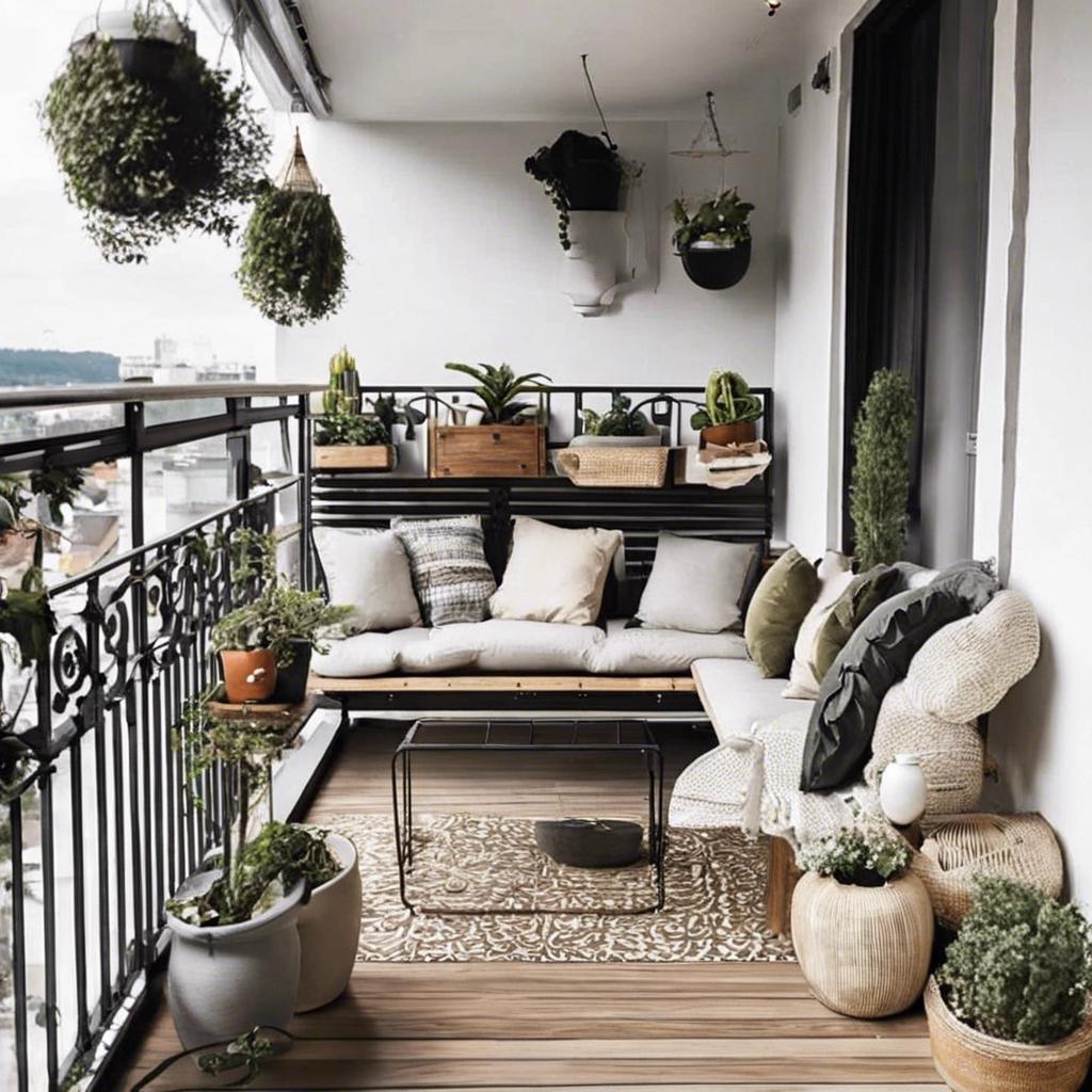 Adding Decorative Elements Without Cluttering Your Small Balcony