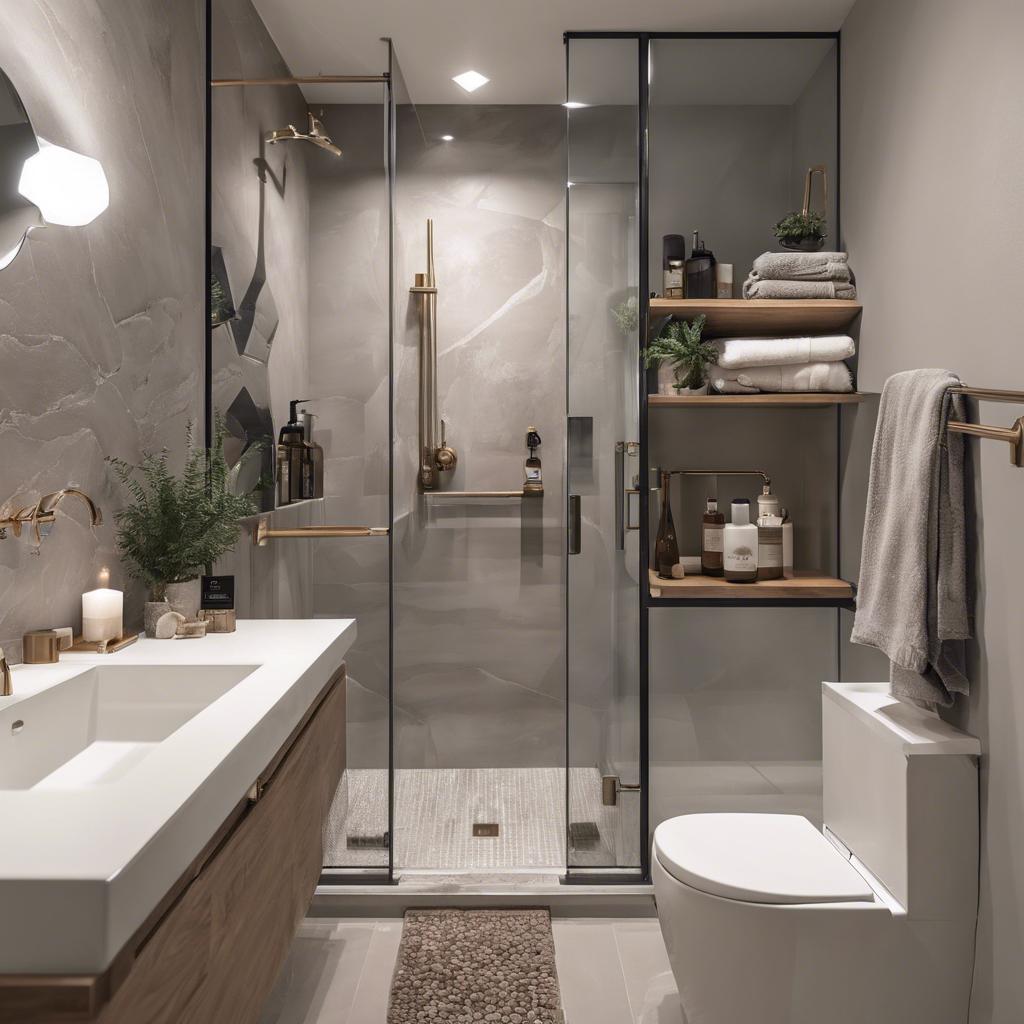 Balancing Minimalism and Comfort in‌ a Small ⁣Bathroom