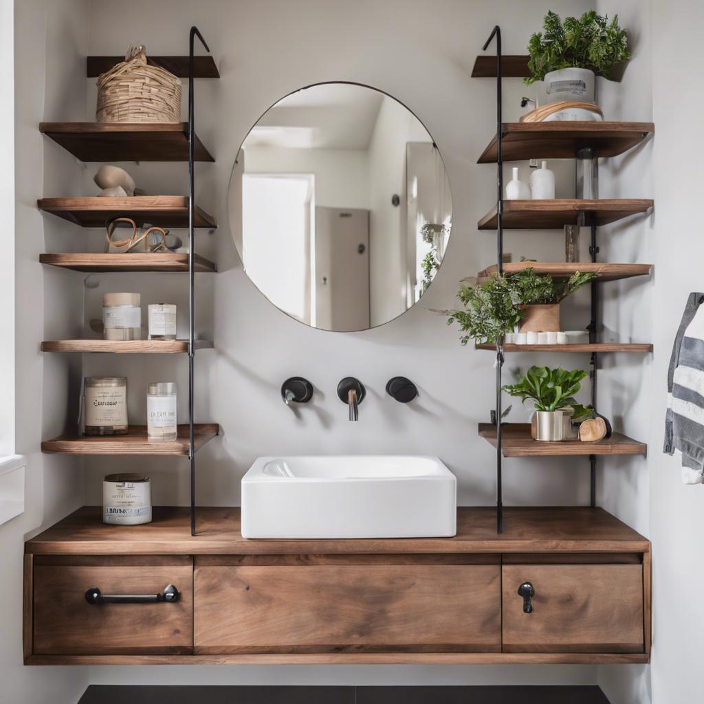 The Benefits of Open Shelving in a Small ⁣Bathroom