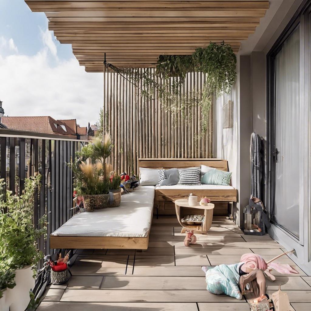 Child-Friendly Designs for a Small Balcony