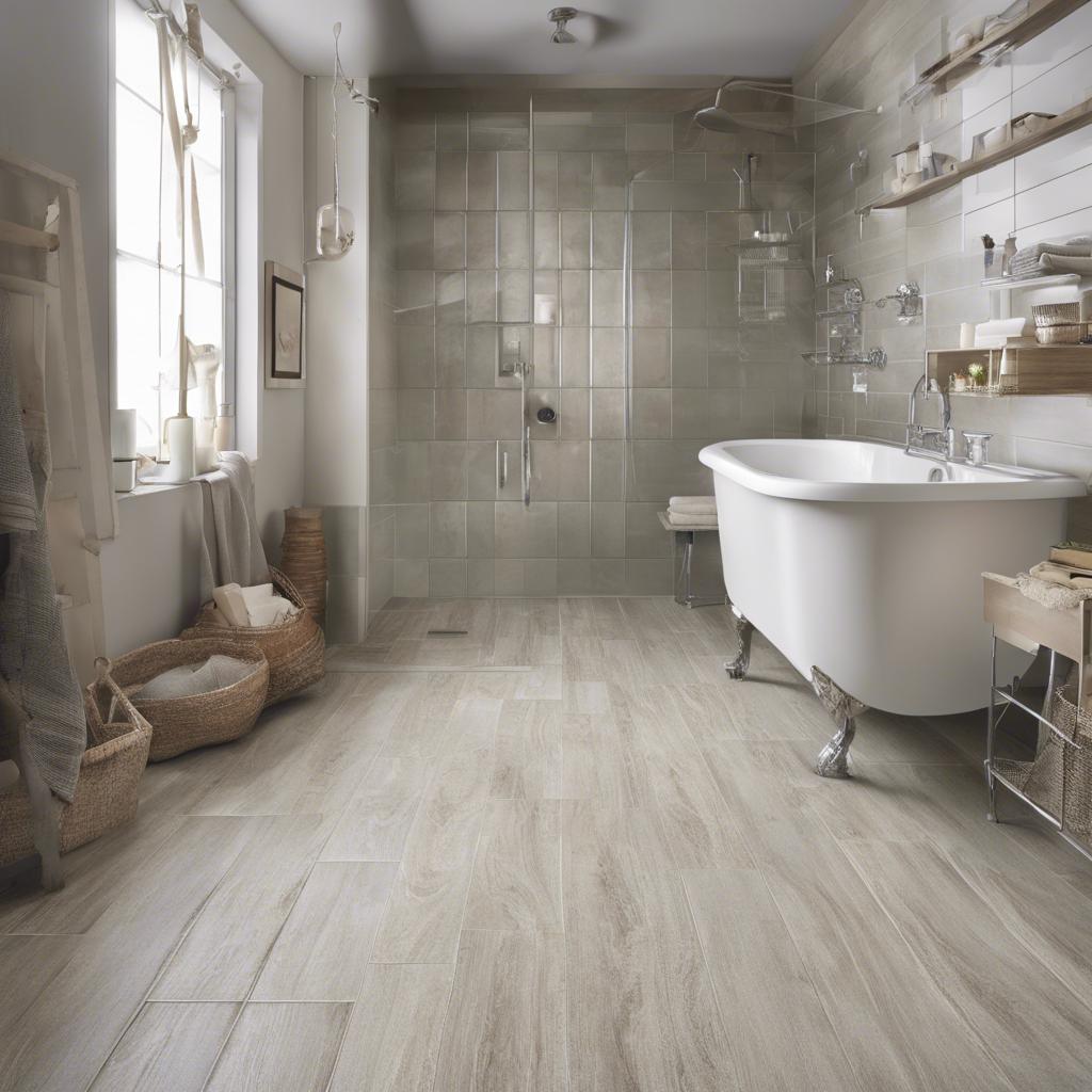 Choosing the Best Flooring Options for Small Bathrooms