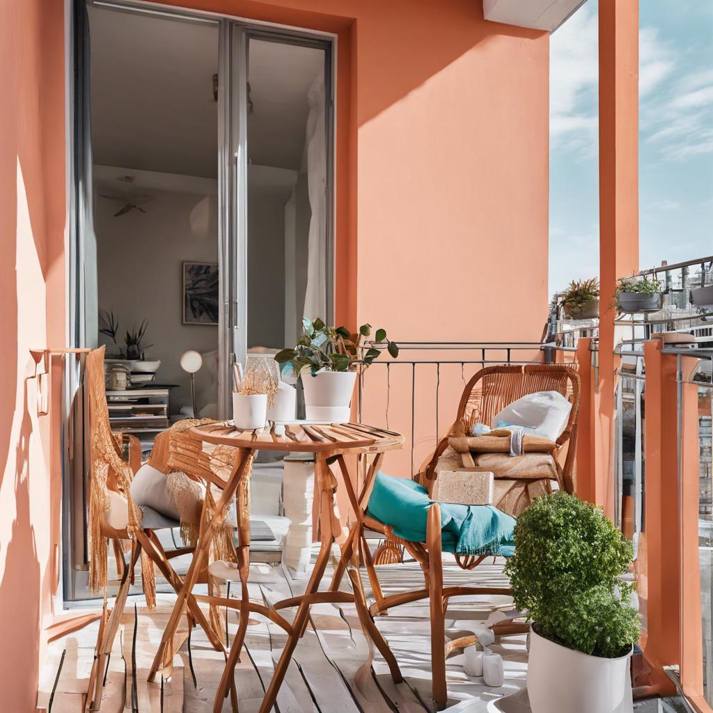 Choosing the Perfect Color Palette for a Small Balcony