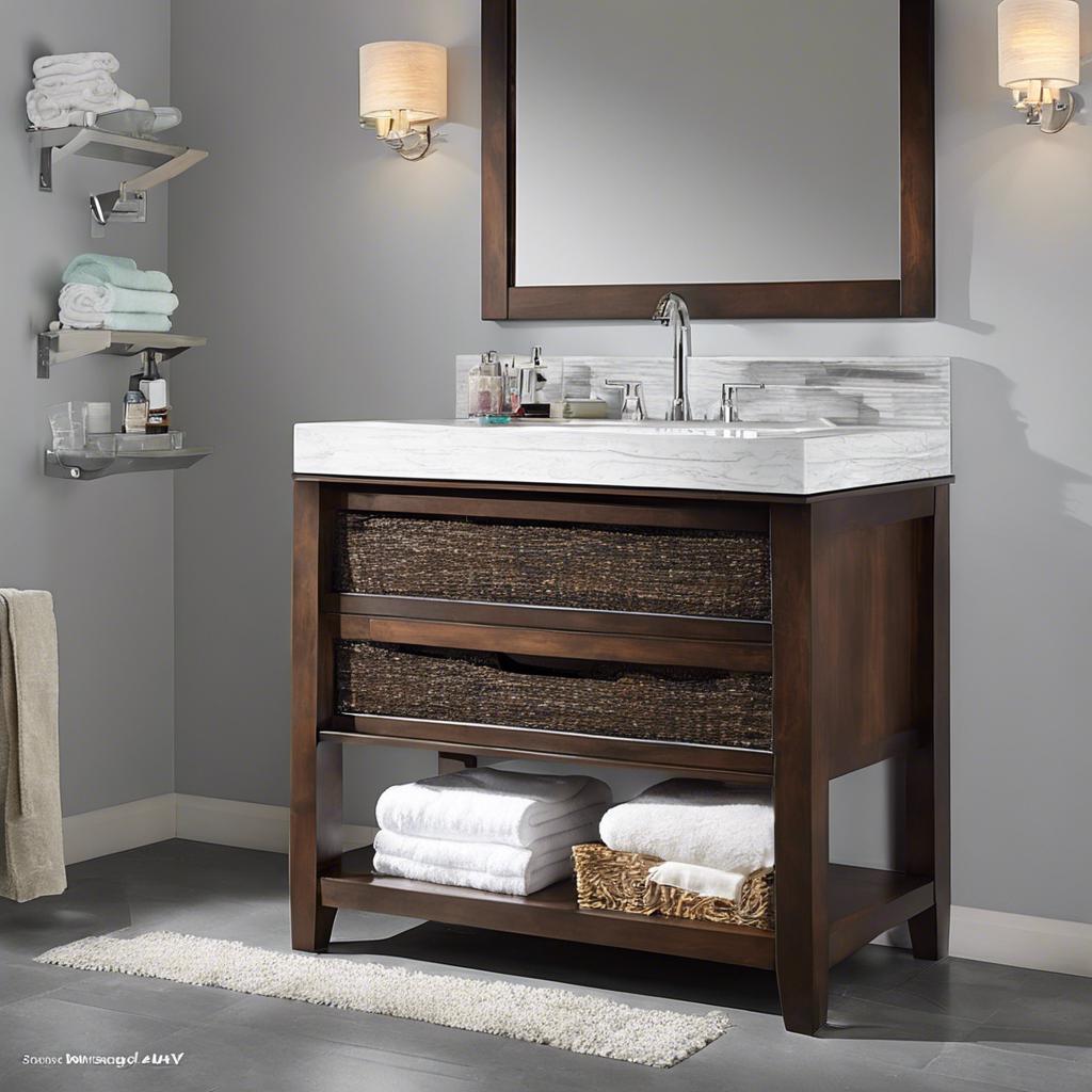 Choosing the Perfect Vanity for Small Bathroom Efficiency