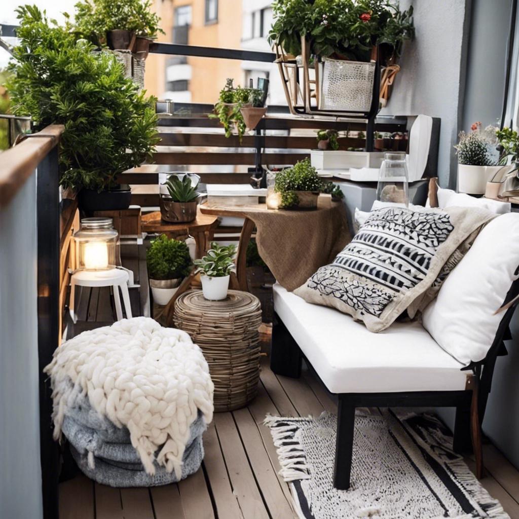 Choosing the Right Furniture for a Cozy Small⁢ Balcony