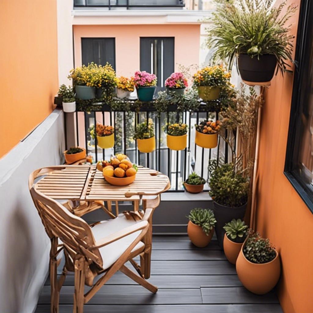 Color Schemes that Enhance a‍ Small‌ Balcony