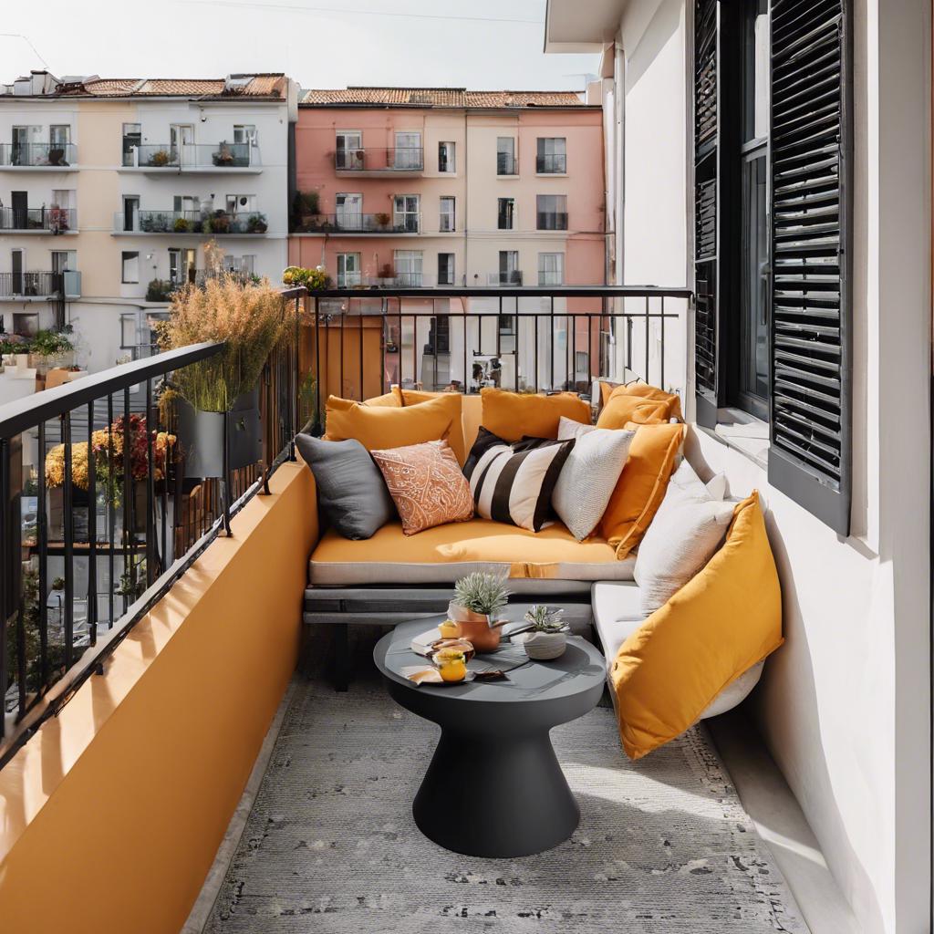 Color Schemes that ⁤Transform Small Balconies