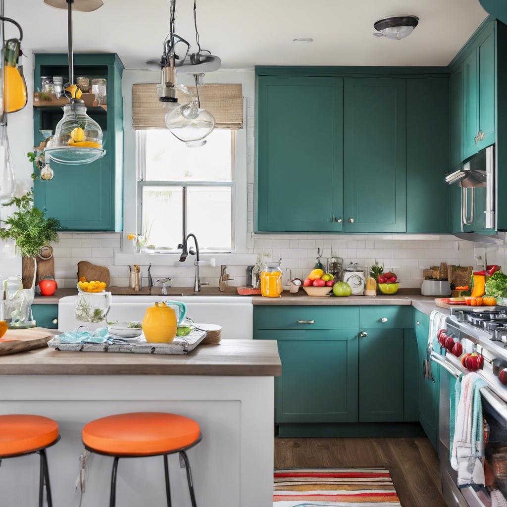 Colorful Accents: ‌Adding Pops of Color to Small ‍Kitchens