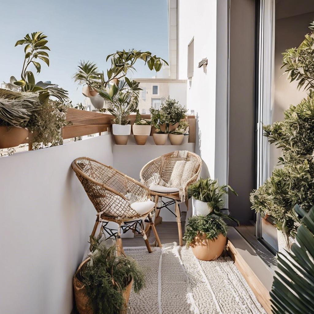 Creating a⁣ Focal Point ‌in Your Small Balcony