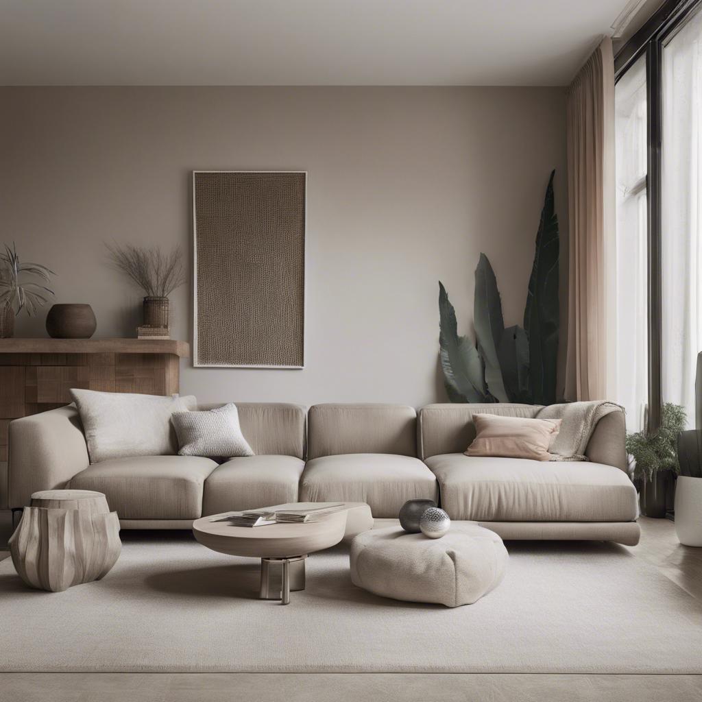 Creating a Harmonious Space with Soft Textures