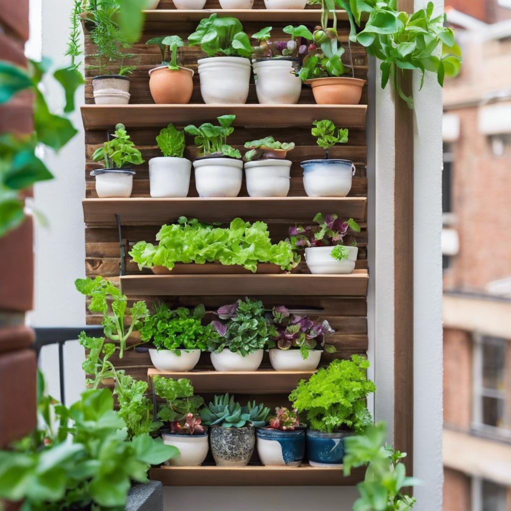 Creating a Miniature Edible Garden on Your Small ⁤Balcony