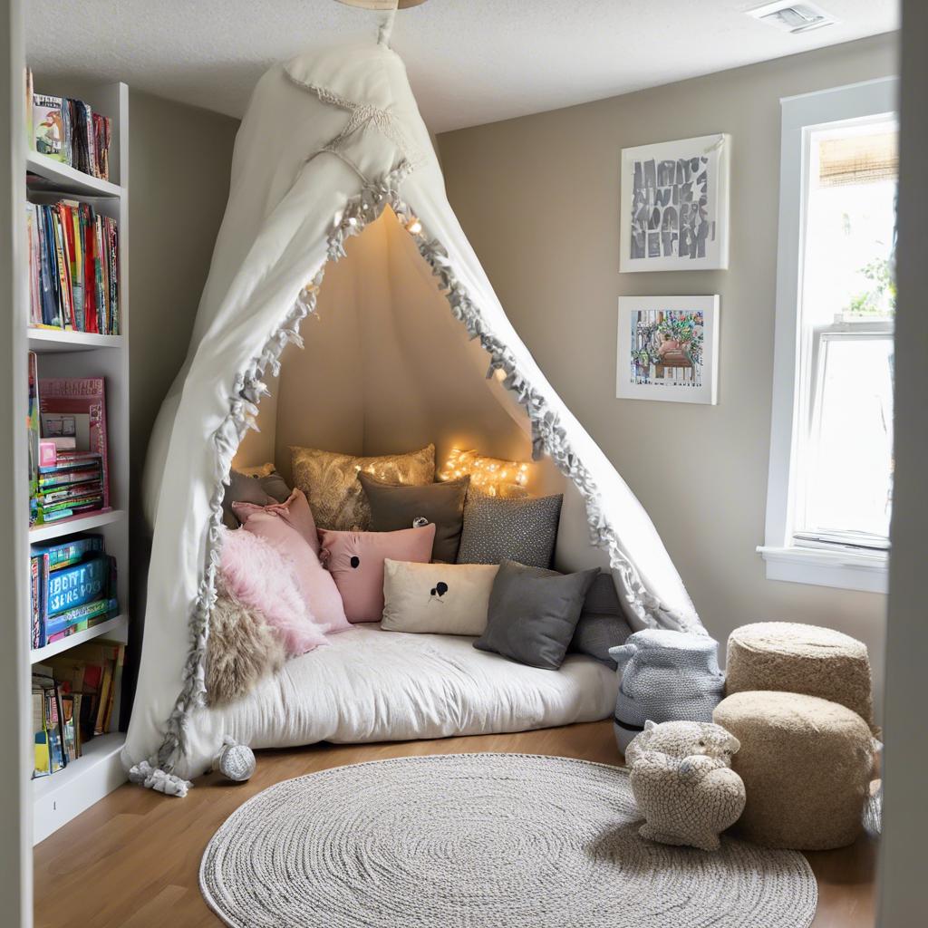 Creating a Reading Nook in a‌ Small Kids Room