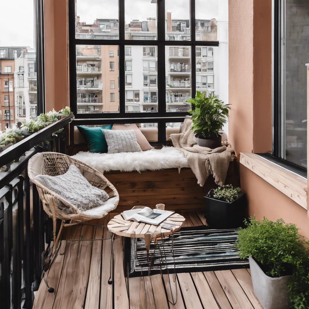 Creating a Cozy Reading Nook on Your Small Balcony