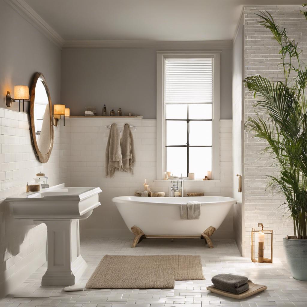 Creating a Spa-Like Atmosphere in Small Bathrooms