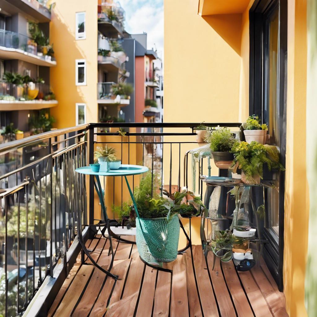 Creative Color Schemes to ⁤Enhance⁤ Your Small Balcony