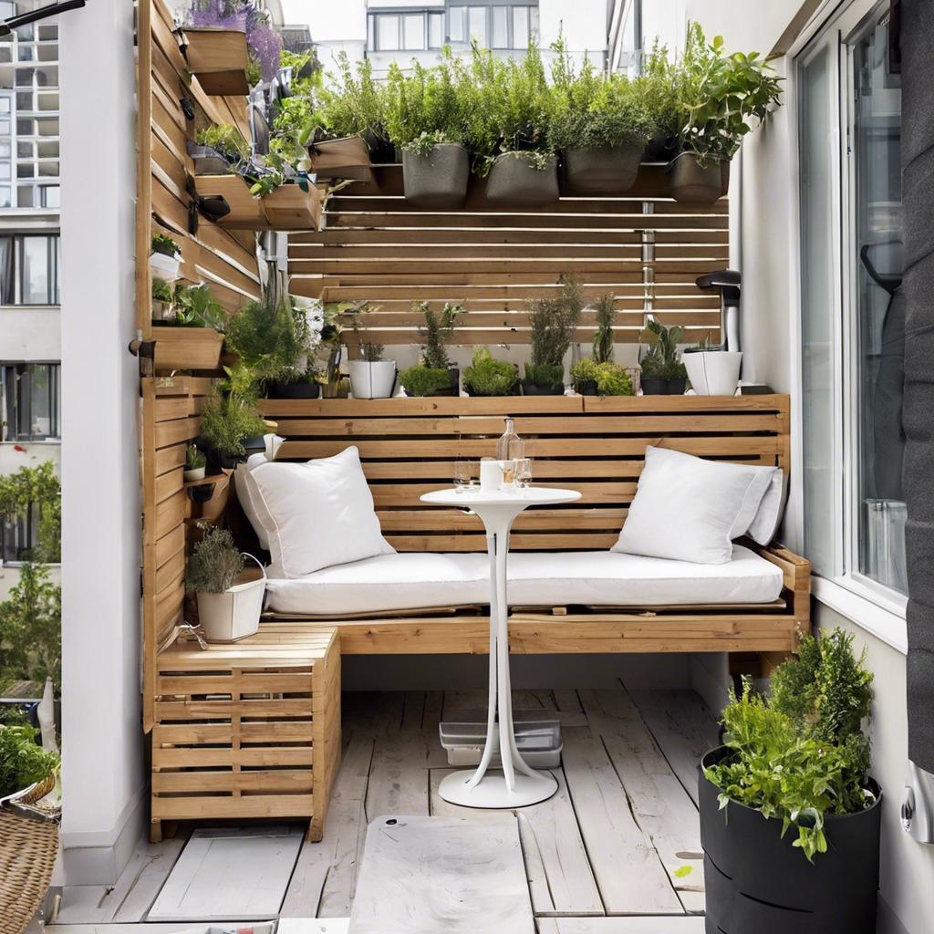 Creative Privacy Solutions⁣ for a⁢ Small Balcony