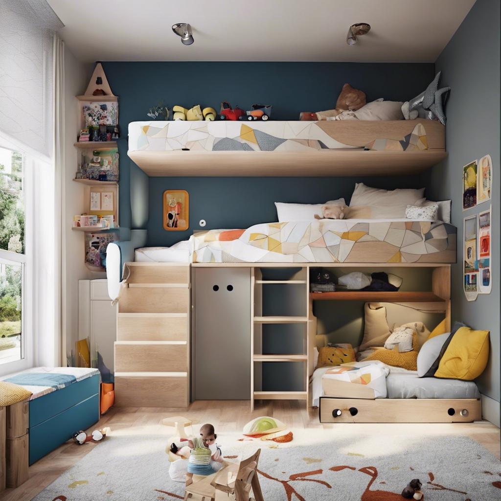 Creative Use of Vertical Space in Small ⁢Kids Rooms