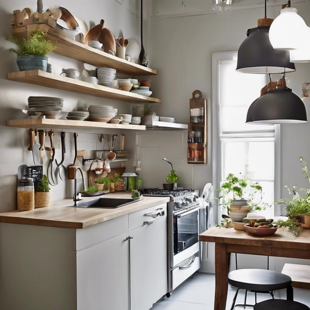 Creative ⁤Use ‌of ‍Vertical Space⁢ in Small Kitchens