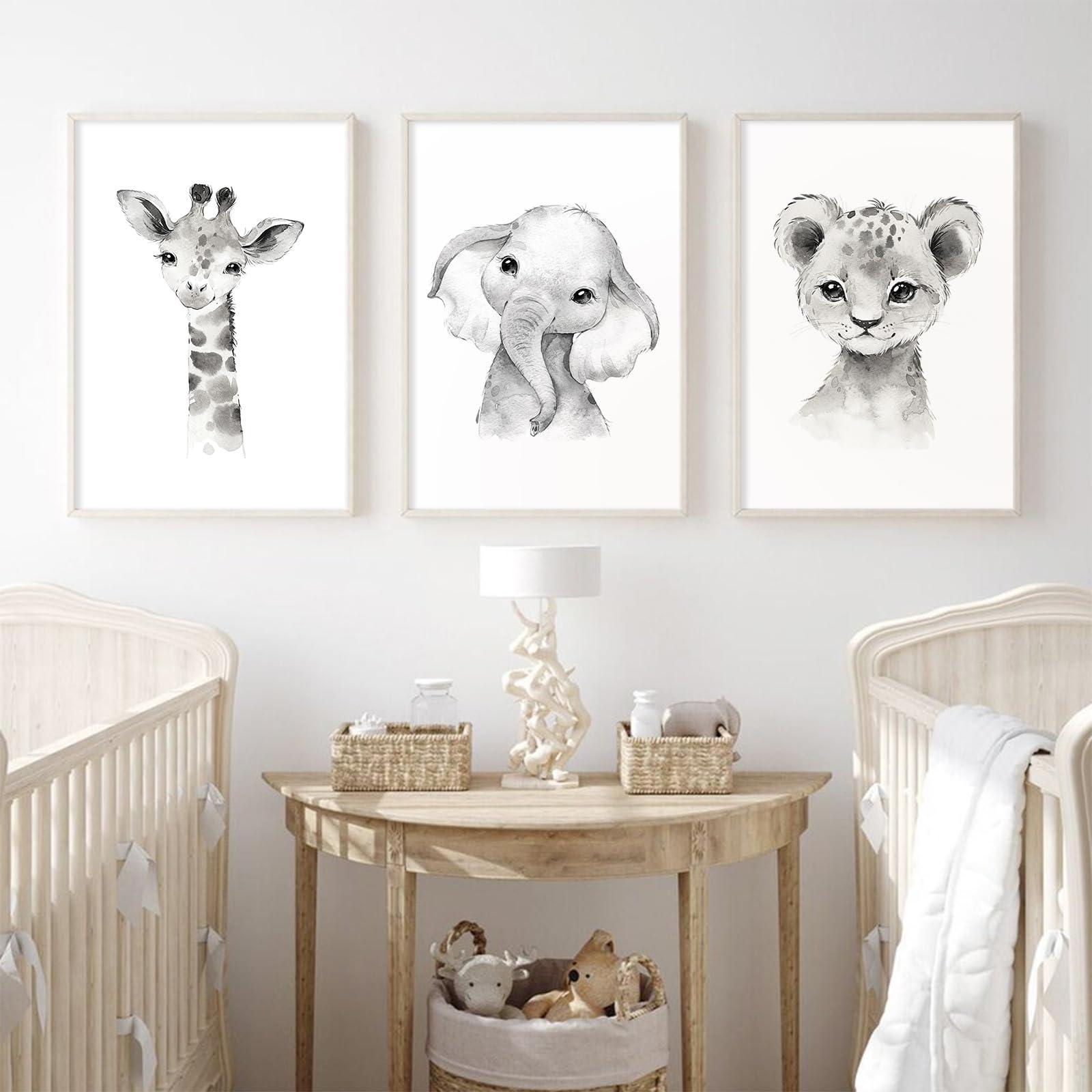 Animal Kingdom: Bring a Boy Nursery to Life with Fun Wildlife Art