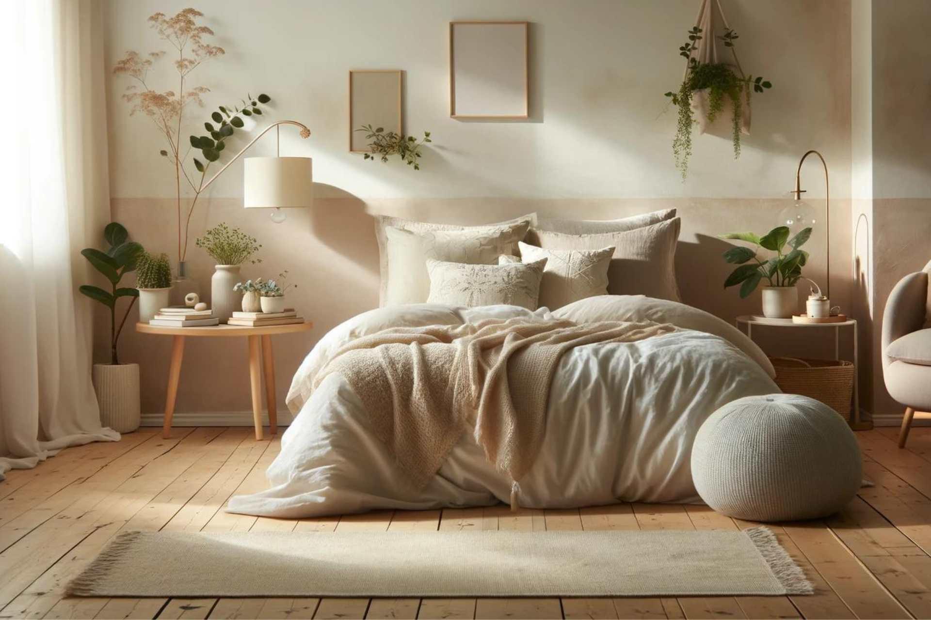 Choose a ‍calming fragrance for a‌ peaceful minimalist bedroom atmosphere