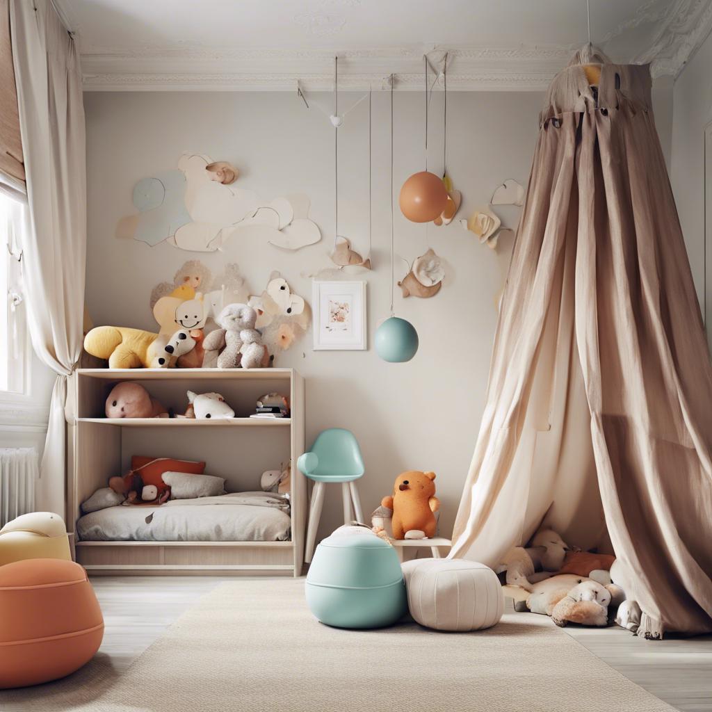 Designing Playful Areas ‍in Small Kids Rooms