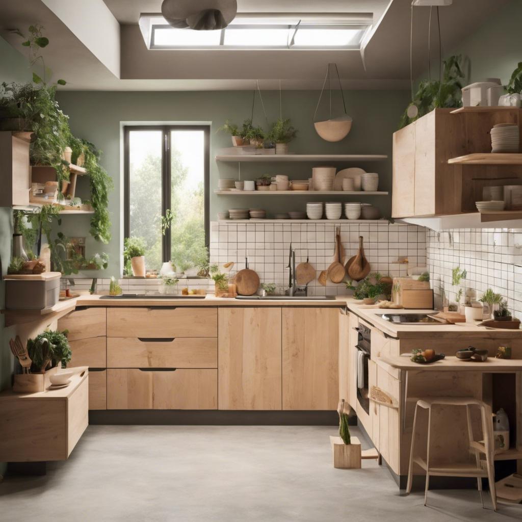 Eco-Friendly Materials⁢ for⁣ Sustainable Small ⁤Kitchens