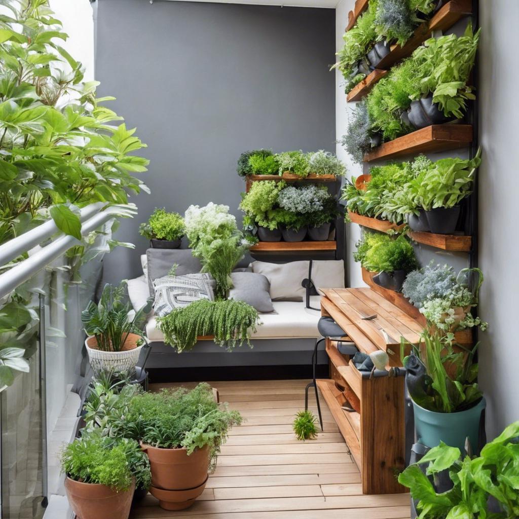 Embrace Vertical‌ Gardens on Your Small Balcony