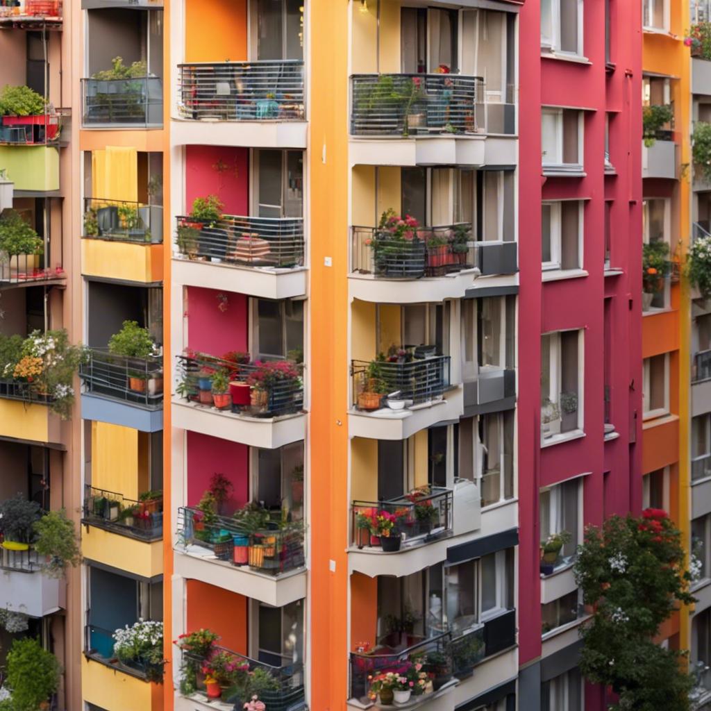 Engaging Color Palettes for Small Balconies ⁢with Limited Sunlight