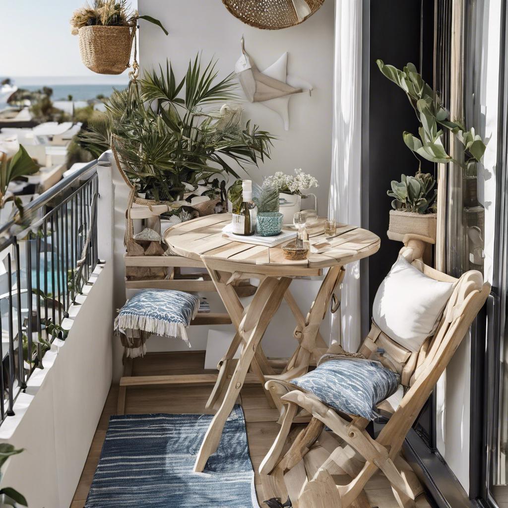 Exploring Themes: ⁤Coastal‍ Charm ⁣for Your‍ Small Balcony