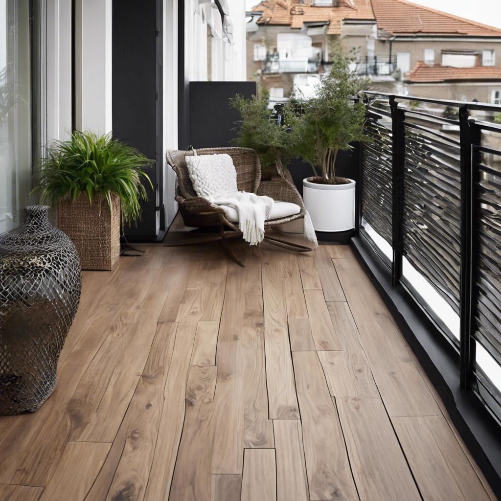 Flooring Ideas ⁤that Enhance a Small Balcony