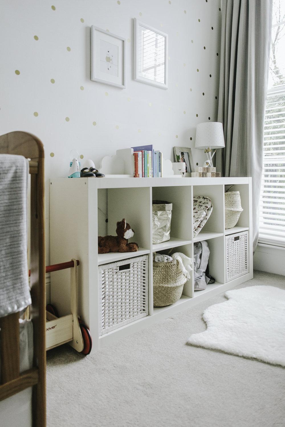 Stylish storage solutions to keep the ‌Nursery Nook organized