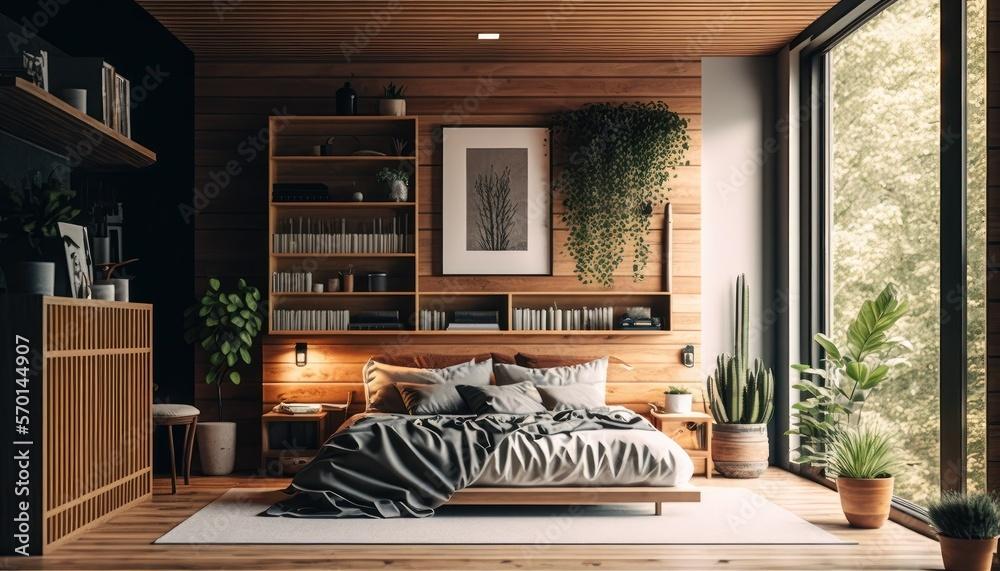 Warm wood accents ​add coziness to‌ a Minimalist‍ Bedroom