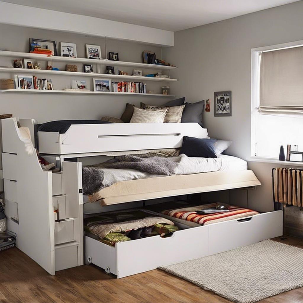 Ideas for Utilizing Under-Bed Spaces in a⁣ Small Bedroom