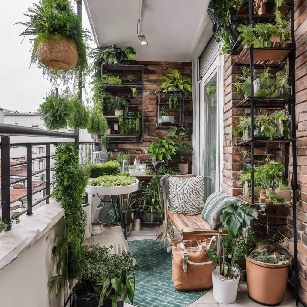 Incorporating‌ Greenery‍ on Your Small Balcony