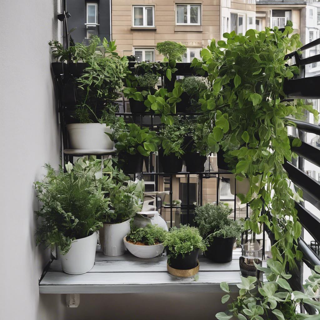 Incorporating Greenery ‍on a⁤ Small Balcony