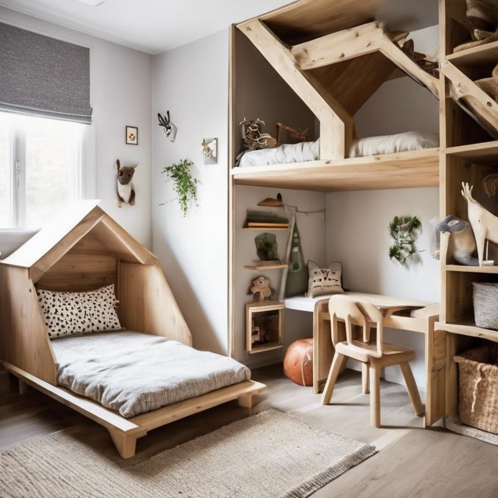 Incorporating Nature in Small Kids Rooms