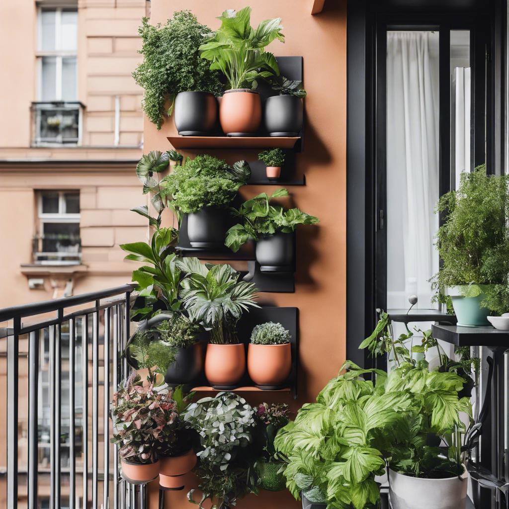 Incorporating Planters for a Lush Look ​on Your Small Balcony