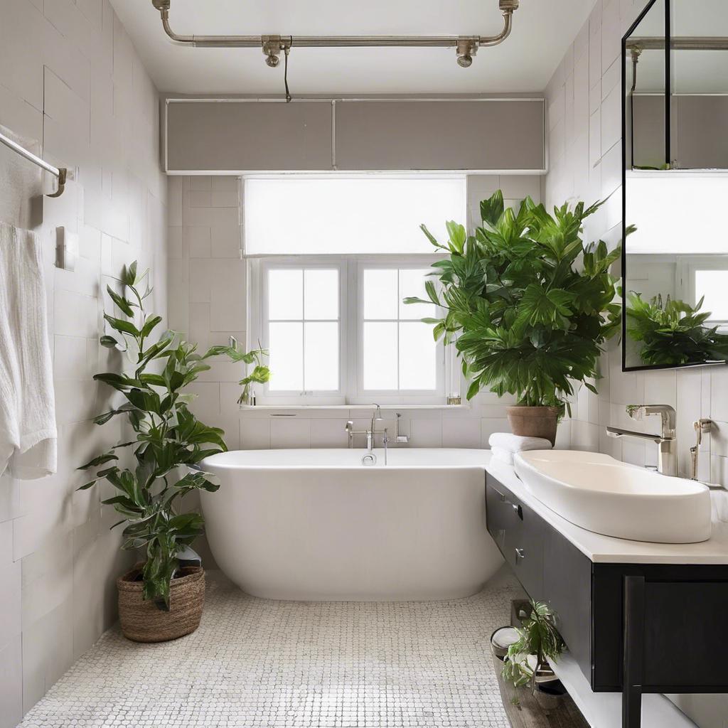 Incorporating Plants for ​Freshness‍ in a Small Bathroom