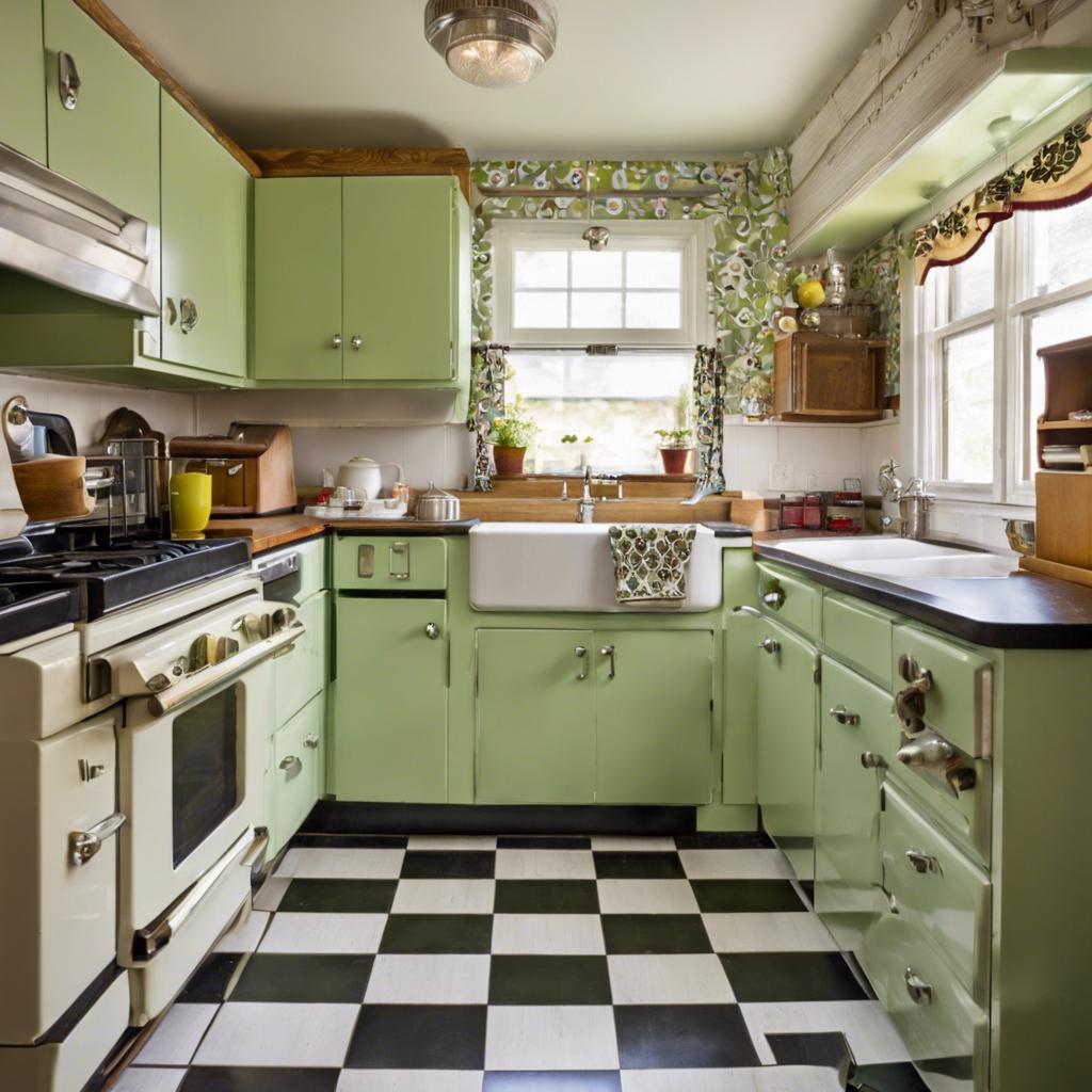 Incorporating Retro Elements into Small Kitchen Design