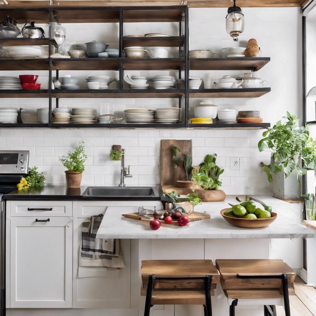 Incorporating Open Shelving in Small Kitchen Designs