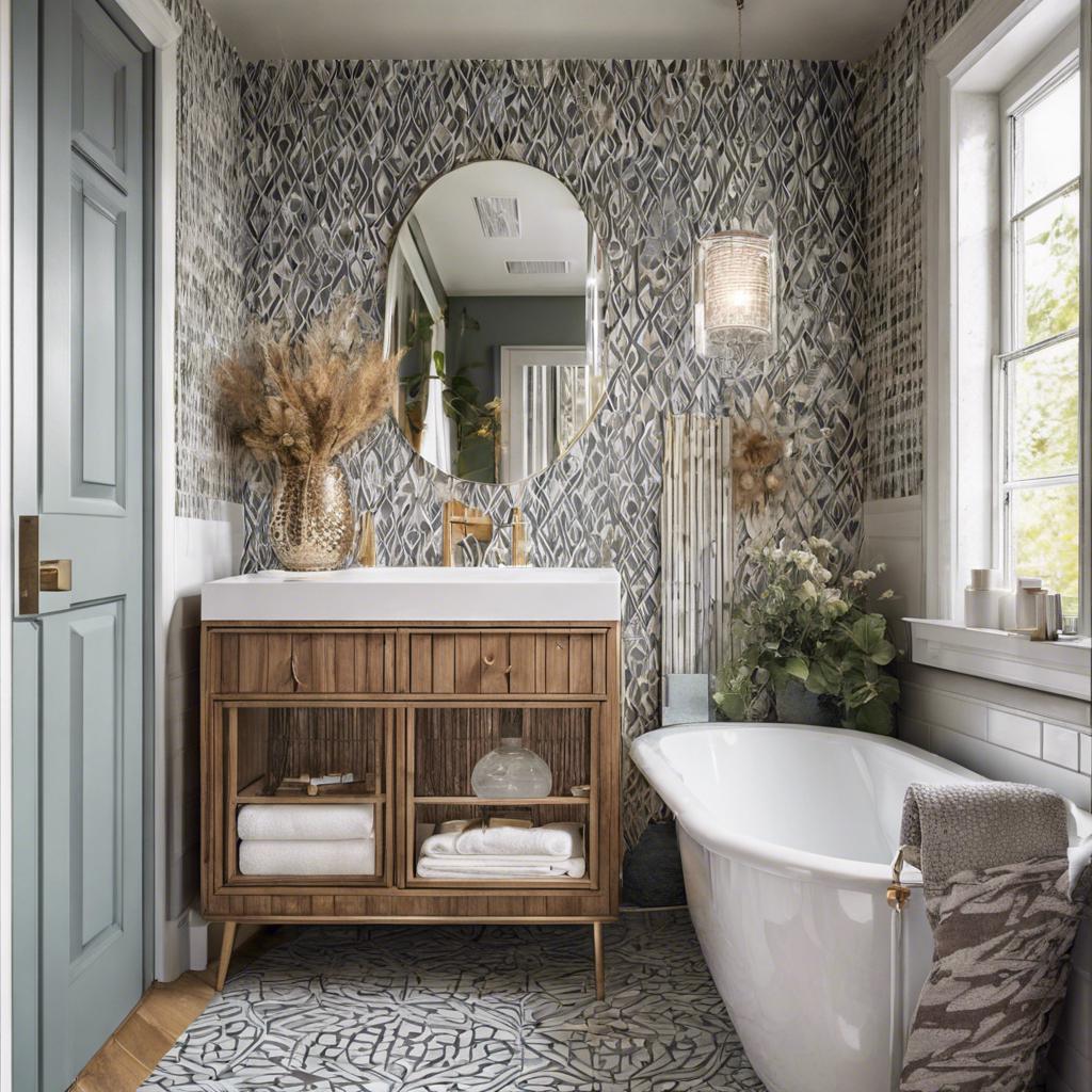 Incorporating Textures and ⁣Patterns in⁤ Small ⁤Bathroom Design