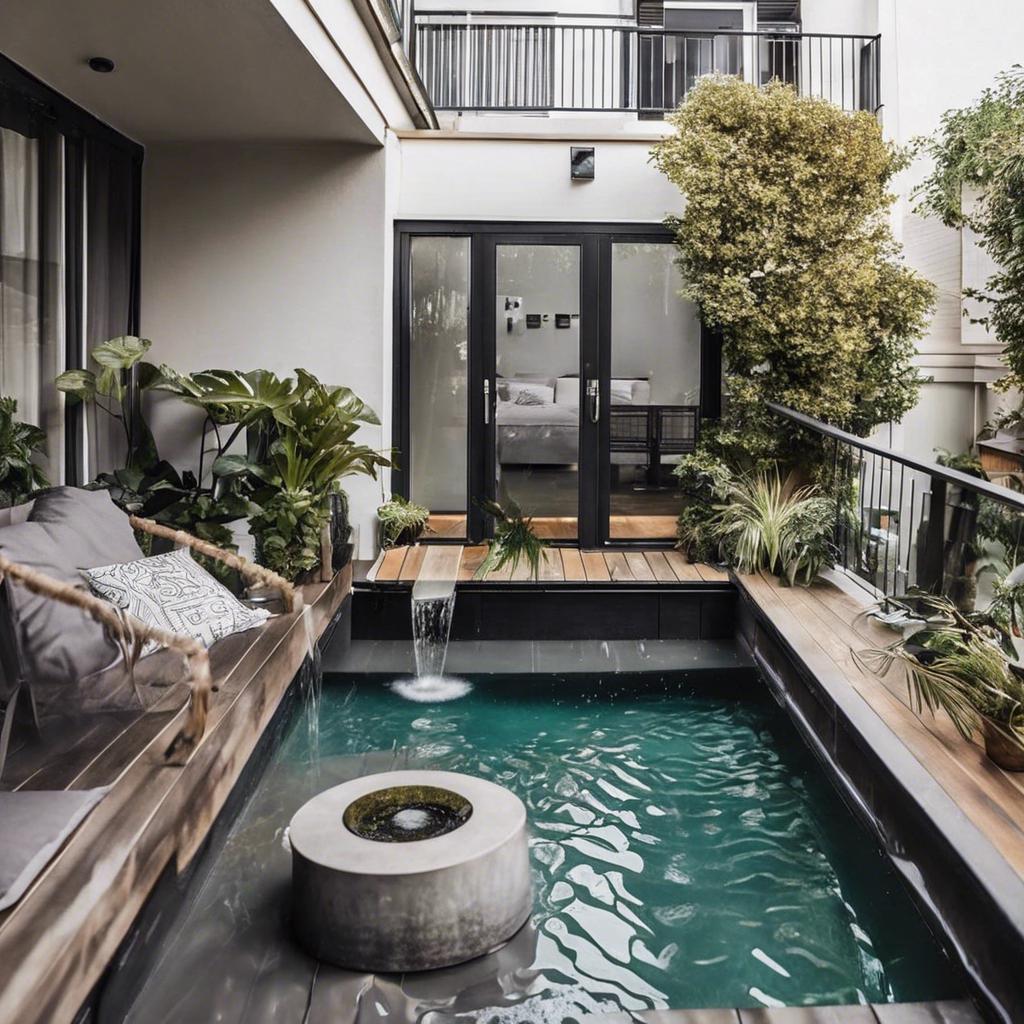 Incorporating Water Features in Your‍ Small‌ Balcony⁢ Design