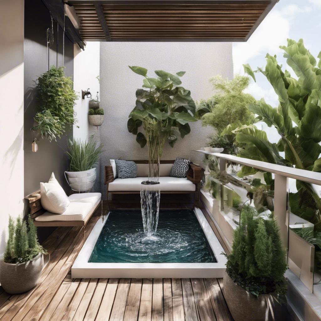 Incorporating ⁣Water Features into Your Small Balcony Design