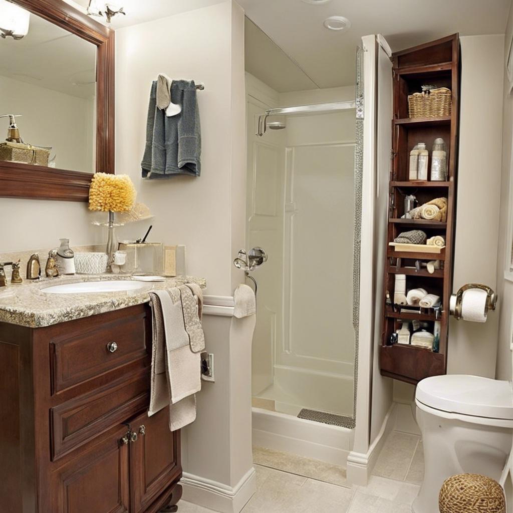 Innovative Storage Ideas for a Small Bathroom