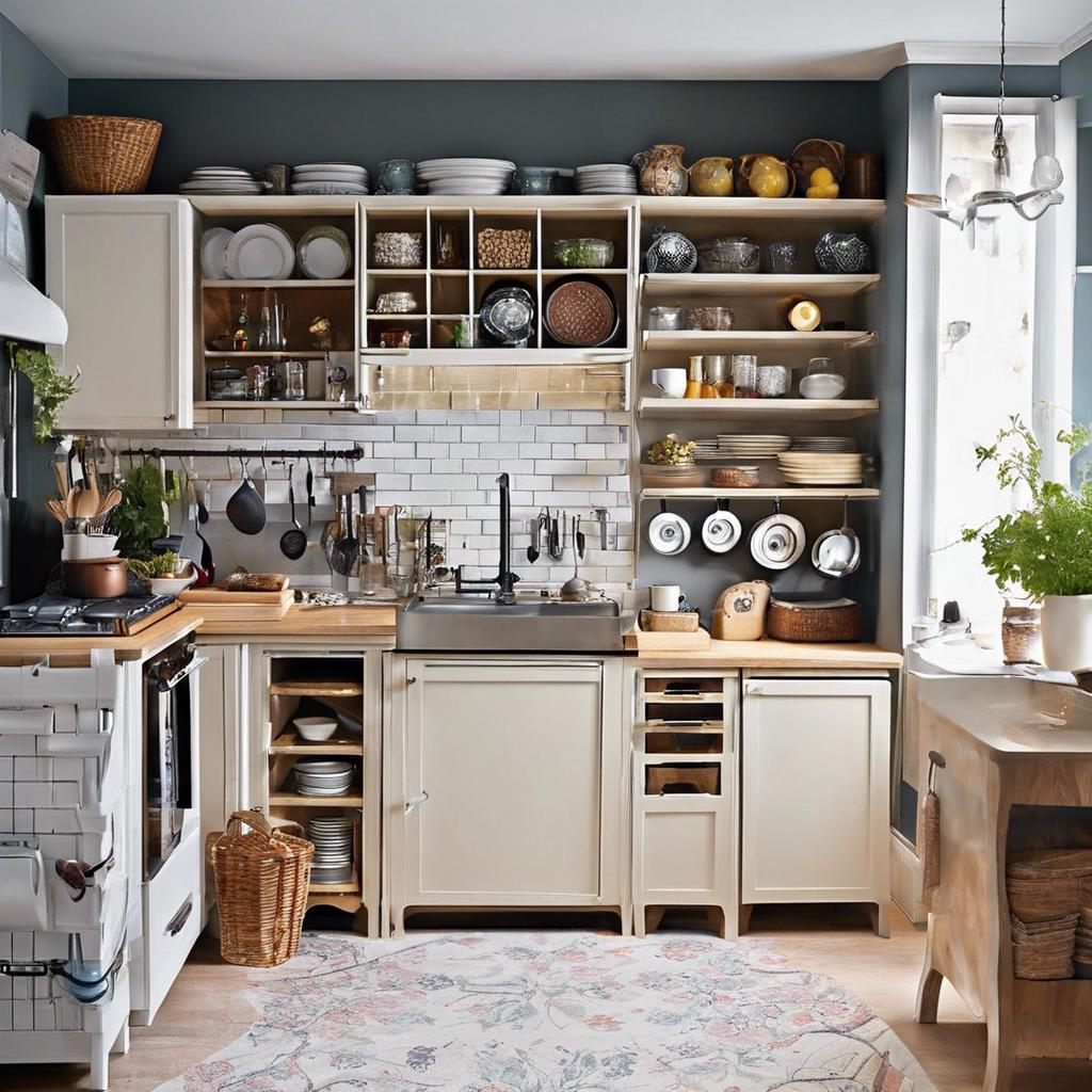 Innovative Storage ‍Solutions⁢ for Small Kitchen ⁣Clutter